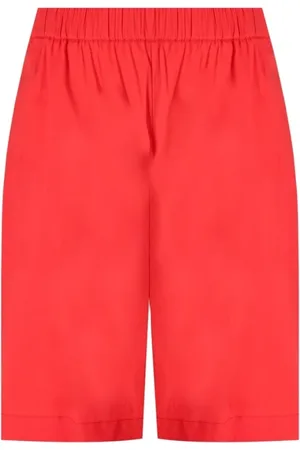 Max Mara Shorts, Dam, M, Bomull, Oliveto Bermuda Shorts