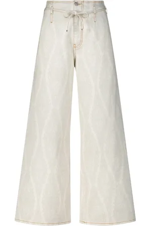 Etro Jeans, Dam, W25, Paisleymönstrade vida jeans