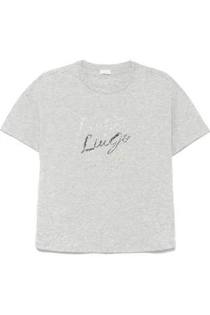 Liu Jo Topp, Dam, L, Crew Neck Kortärmad Topp
