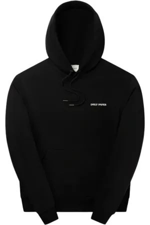 Daily paper Sweatshirts & Hoodies, Herr, L, Bomull, Hooded Sweater Jersey Logo Detail