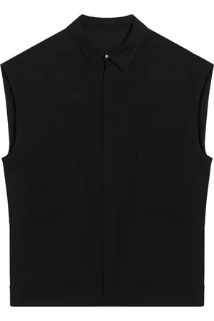 Rick Owens Jacka, Herr, S, Stilig Vest Jacka