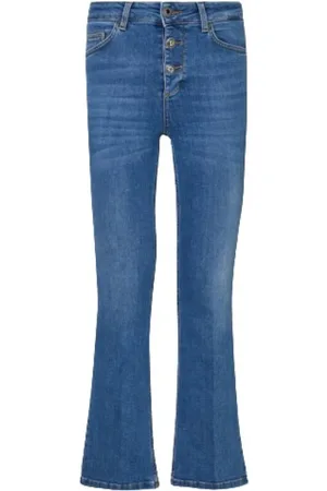 Liu Jo Jeans, Dam, W30, Denim, High Waist Crop Flare Jeans