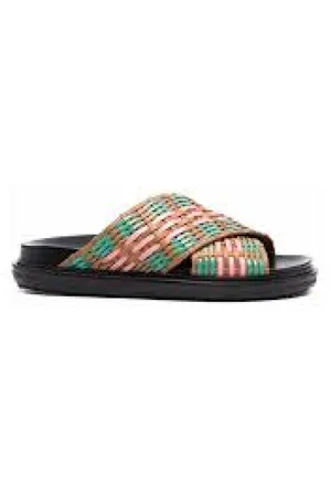 Marni Skor, Dam, 40 EU, Stilrena Slippers