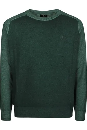 Etro Stickade tröjor & koftor, Herr, S, Casual Raglanärmströja