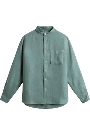 Woolrich Skjorta, Herr, M, Gröna Casual Skjortor