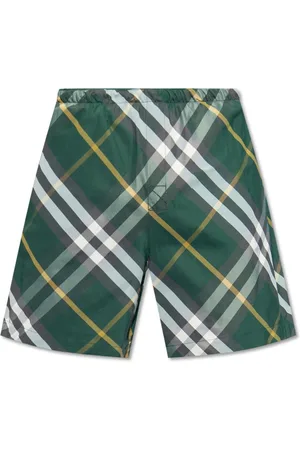 Burberry Badkläder, Herr, S, Polyester, Rutiga badshorts