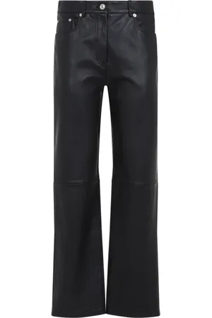 Sportmax Byxor, Dam, S, Läder, Velo Läderbyxor