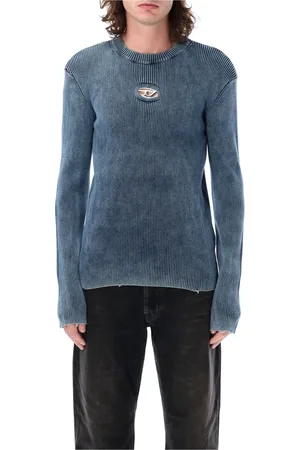Diesel Stickade tröjor & koftor, Herr, L, Bomull, K-Darin-D Jumper