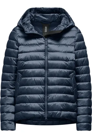 Bomboogie Jacka, Dam, XL, Nylon, Ljus Nylon Dunjacka med Huva