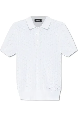 Dsquared2 Topp, Herr, L, Bomull, Bomullspolo