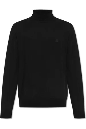 Etro Stickade tröjor & koftor, Herr, L, Pikétröja med polokrage