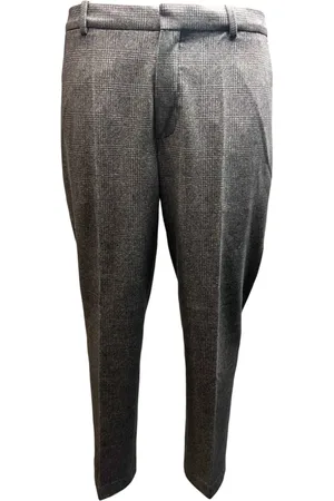 Circolo Byxor, Herr, M, Bomull, Glencheck Flannel Jersey Byxor