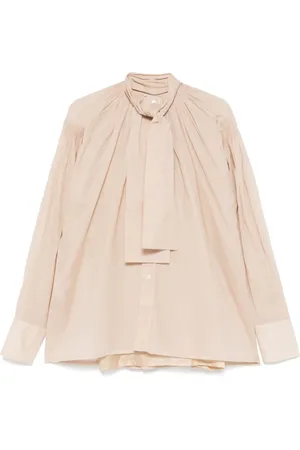 Plan C Blusar & Skjortor , Dam, S, Organza, Genomskinlig Elegans Organza Blus