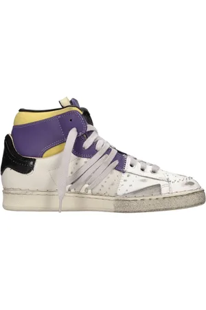 Hidnander Skor, Dam, 41 EU, Läder, Sneakers MultiColour