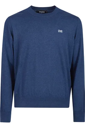 Dsquared2 Stickade tröjor & koftor, Herr, XL, Stilren Stickad Tröja för Män