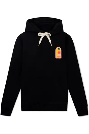 Casablanca Sweatshirts & Hoodies, Herr, L, Bomull, Gradient L`Arche Hoodie