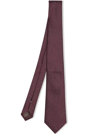 CANALI Accessoarer, Herr, ONE Size, Geometrisk Sidenslips