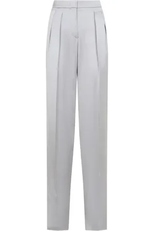 Giorgio Armani Byxor, Dam, S, Silke Dubbel Satin Byxor