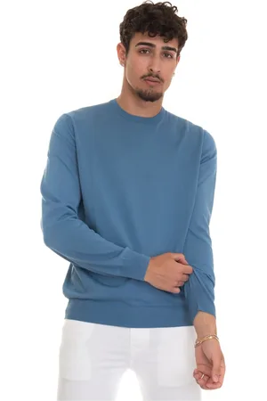Gran Sasso Stickade tröjor & koftor, Herr, 5Xl, Bomull, Rundhalsvulla