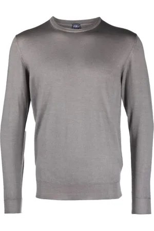 FEDELI Sweatshirts & Hoodies, Herr, L, Merinoull Sweatshirt