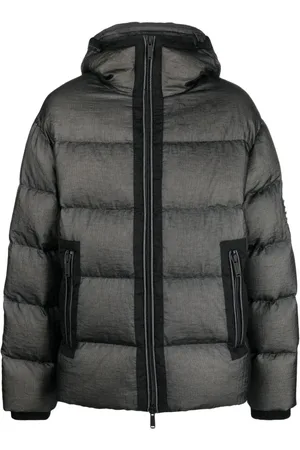 Dsquared2 Jacka, Herr, L, Nylon, Puffer Down Jacket Balaclava Style