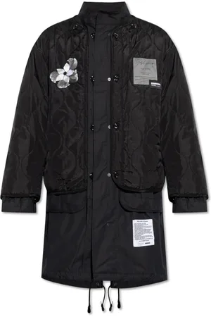 Y-3 Kappa, Herr, L, Bomull, Parkas med avtagbar ytterlager