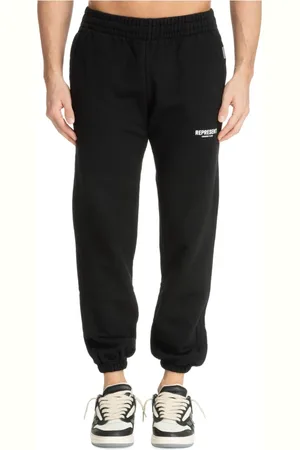 Represent Byxor, Herr, 2Xl, Bomull, Sweatpants med dragsko och logga