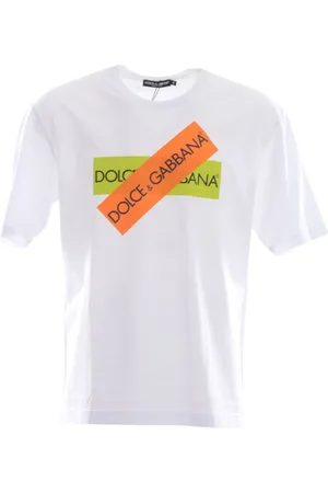 Dolce & Gabbana Topp, Herr, 3Xl, Herr kortärmad mode T-shirt