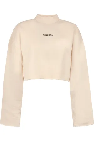 Halfboy Topp, Dam, M, Bomull, Bomullssweatshirt med logodetalj