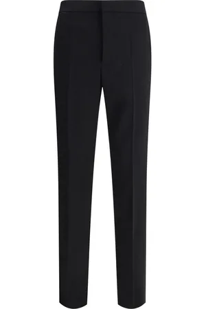 Saint Laurent Byxor, Herr, M, Ull Tapered Byxor med Fickor