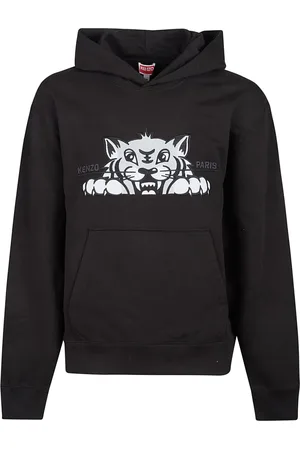Kenzo Sweatshirts & Hoodies, Herr, M, Broderad Tiger Klassisk Sweatshirt
