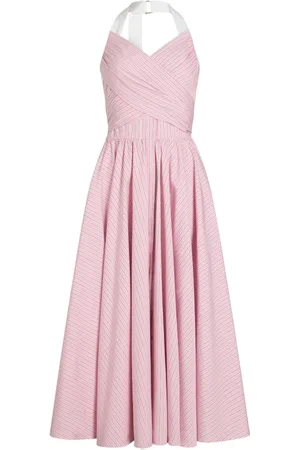 Patou Klänning, Dam, S, Bomull, Rosa Klänning Stil Bekväm Elegant