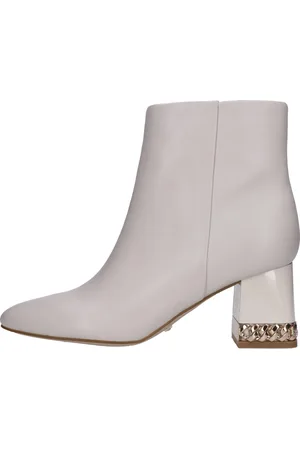Guess Skor, Dam, 36 EU, Läder, Stövlar Kräm