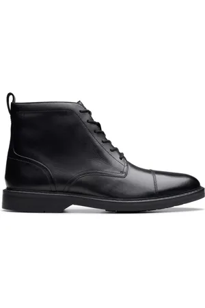 Clarks Skor, Herr, 42 1/2 EU, Läder, Rossdale Mid Ankelstövlar