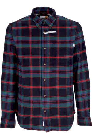 Timberland Skjorta, Herr, M, Bomull, Rutig Flanellskjorta