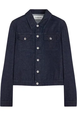 Lanvin Jacka, Herr, L, Denim, Sci-Fi Print Denimjacka