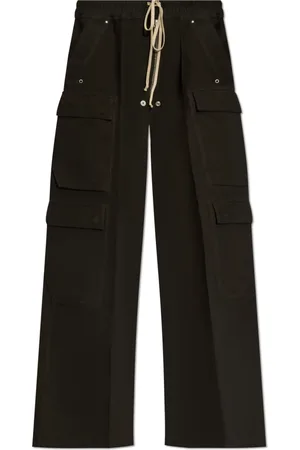 Rick Owens Byxor, Herr, L, Bomull, Byxor Cargobälten