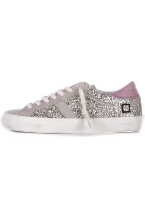 D.A.T.E. Skor, Dam, 39 EU, Läder, Läder Sneakers med Metall Detaljer