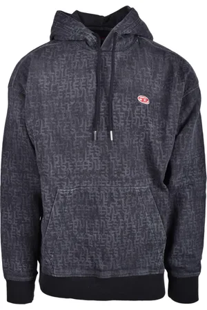 Diesel Sweatshirts & Hoodies, Herr, L, Bomull, Cotton Elastane Stickad Tröja