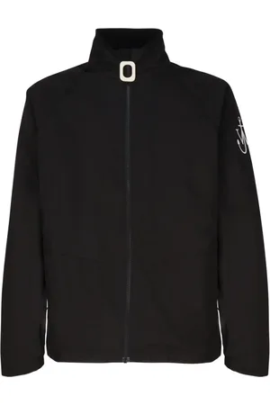 J.W.Anderson Jacka, Herr, S, Polyester, Svart Jacka med Logotryck