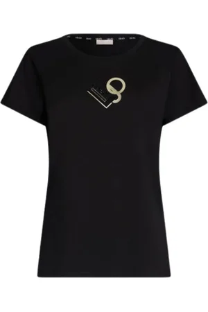 Liu Jo Topp, Dam, L, Bomull, Kortärmad bomullst-shirt