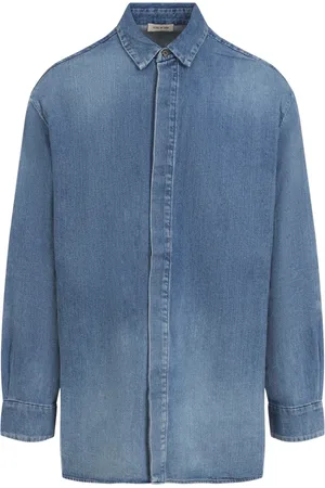 FEAR OF GOD Skjorta, Herr, S, Denim, Denimskjorta