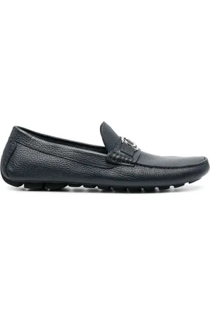 Casadei Skor, Herr, 41 EU, Läder, Loafers med detaljerad plack