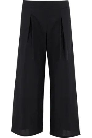 ERMANNO SCERVINO Byxor, Dam, S, Bomull, Vida bomullsbyxor med vida ben
