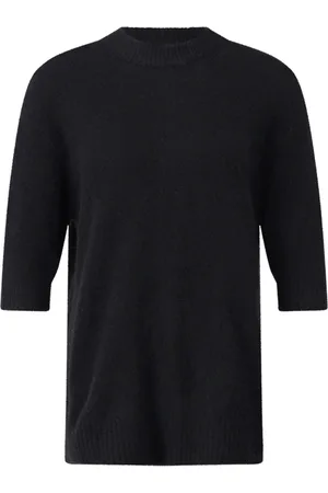 Lisa Yang Stickade tröjor & koftor, Dam, XS, Cashmere Siv Pullover