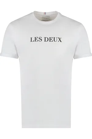 Les Deux Topp, Herr, XL, Bomull, Cotton Logo Tee