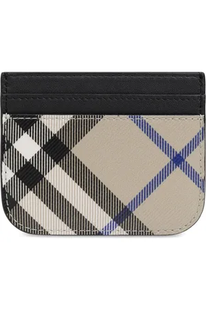 Burberry Accessoarer, Dam, ONE Size, Bomull, Check Korthållare