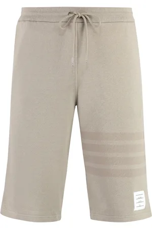 Thom Browne Shorts, Herr, M, Bomull, Klassiska Loopback 4-Bar Sweatshorts