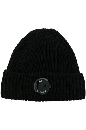 C.P. Company Accessoarer, Herr, ONE Size, Merino Wool Lens Beanie