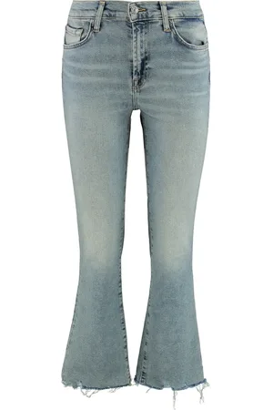 7 for all Mankind Jeans, Dam, W29, Bomull, Vintage Daisy Utsvängda Jeans